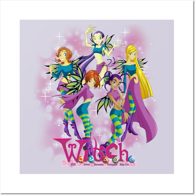 W.I.T.C.H. Forever Wall Art by Nykos